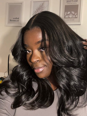 Virgin Burmese 6x6 HD Glueless Wigs